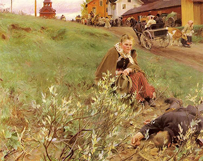 The Mora Fair Anders Zorn